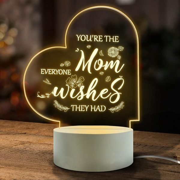 Mom Led Plaque