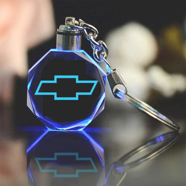 Chevrolet led crystal keyholder