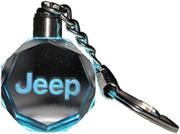 Jeep led crystal keyholder