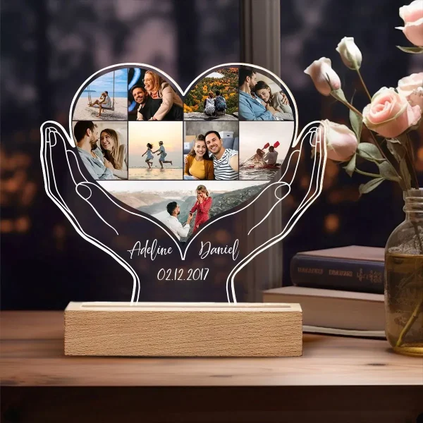 personalized Night light anniversary gift
