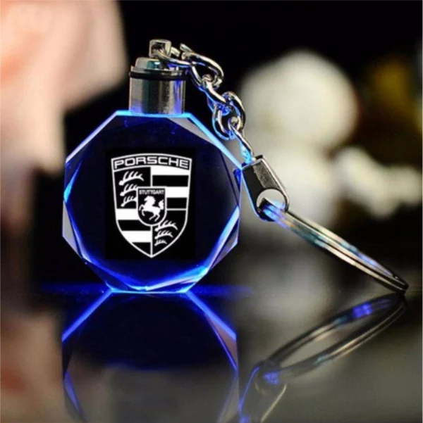 Porche led crystal keyholder