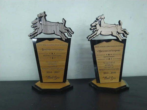 Acrylic Impala Top Award/Trophy