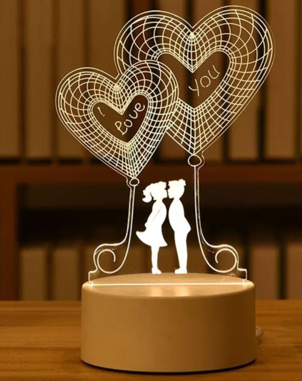 I love you led plaque - Image 3