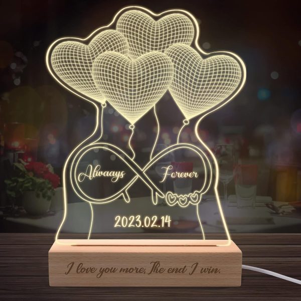 I love you led plaque - Image 4