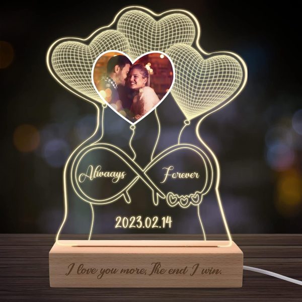 I love you led plaque - Image 2