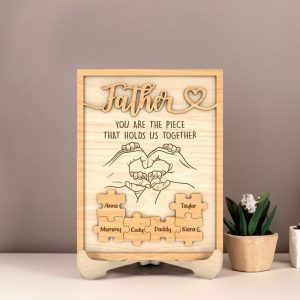 Fathers day led plaques