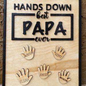 Papa plaque
