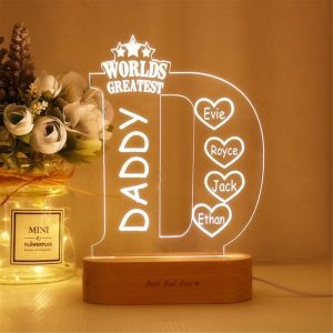 Daddy plaque
